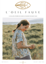 Magazine L'Oeil Fauve FR/EN - numéro 3 - été 2021 (en cadeau 1 patron couture gratuit à télécharger) - Maison Fauve