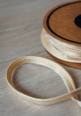 Passepoil 10 mm - Par 10cm - Doré, Argenté ou Cuivré