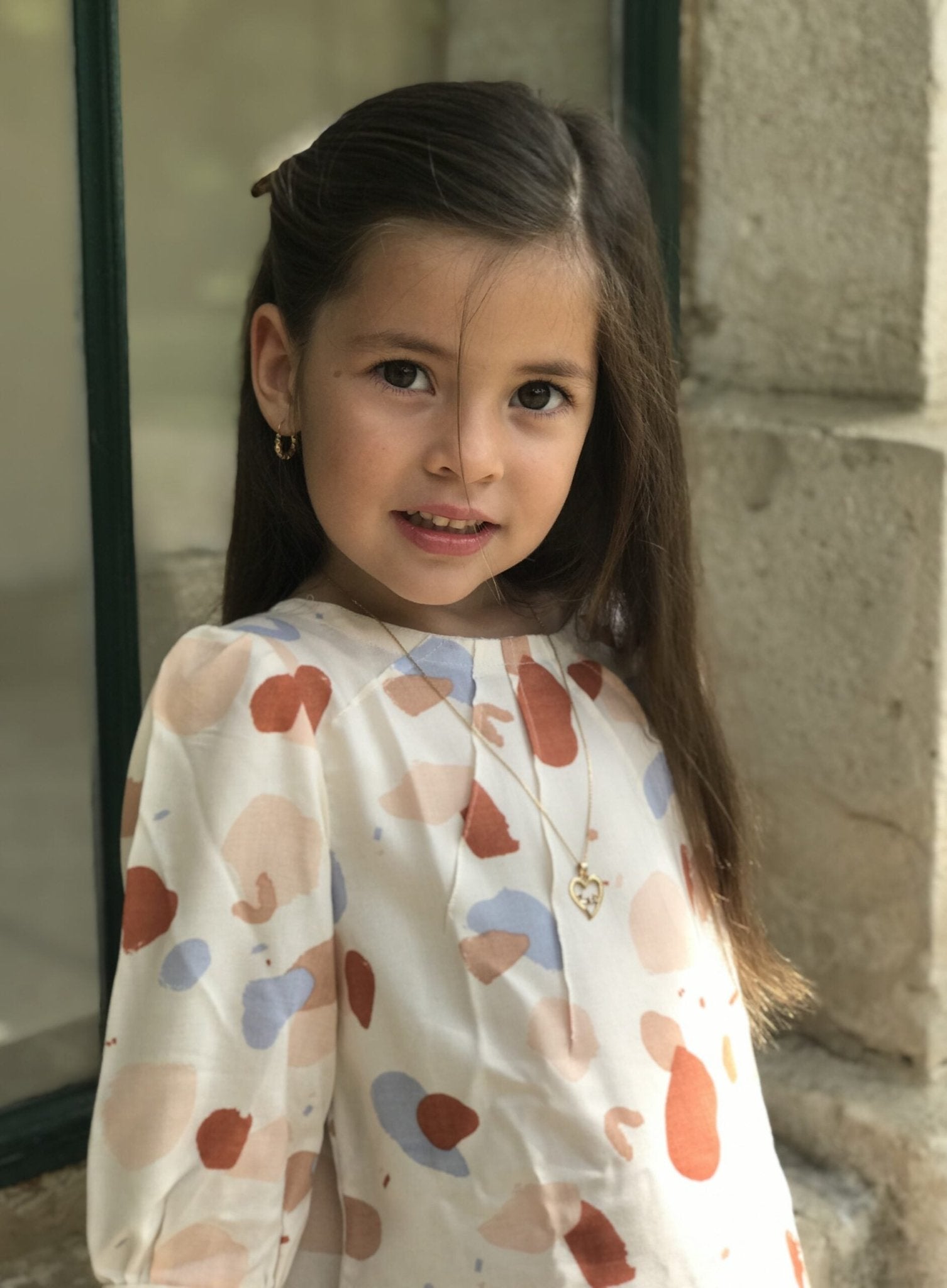 Patron couture blouse fille Miss Zenith / PDF (A4, A3, A0, US Letter) - Cadres, Calques par Taille, Vidéoprojection - Maison Fauve