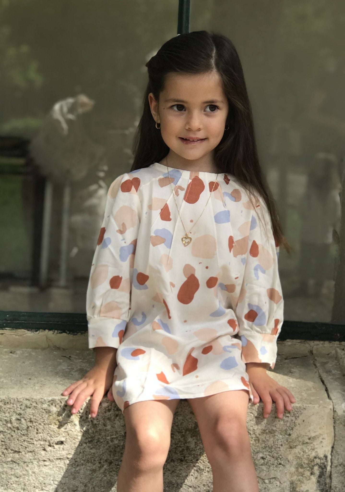 Patron couture blouse fille Miss Zenith / PDF (A4, A3, A0, US Letter) - Cadres, Calques par Taille, Vidéoprojection - Maison Fauve