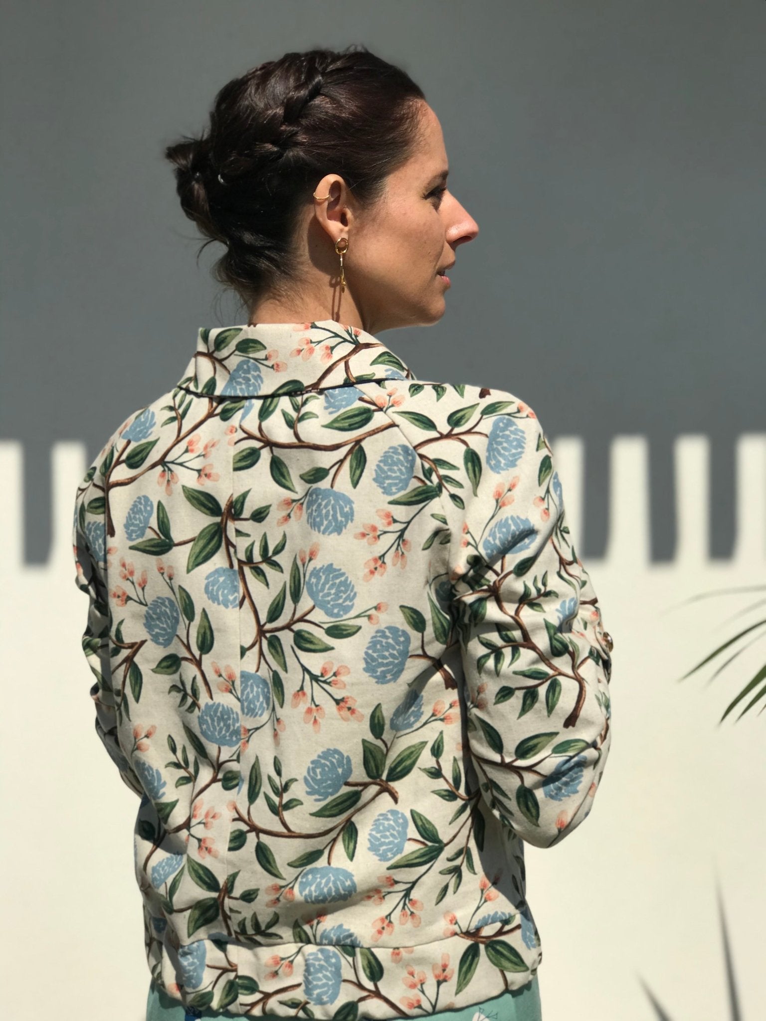 Patron couture blouson Sunset / PDF (A4, A3, A0, US Letter) - Cadres, Calques par Taille, Vidéoprojection - Maison Fauve