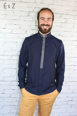 Patron couture chemise homme Sparrow / PDF (A4, A3, A0, US Letter) - Cadres, Calques par Taille, Vidéoprojection - Maison Fauve