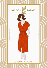 Patron couture Débutant - La robe Transat / Patron pochette - Maison Fauve