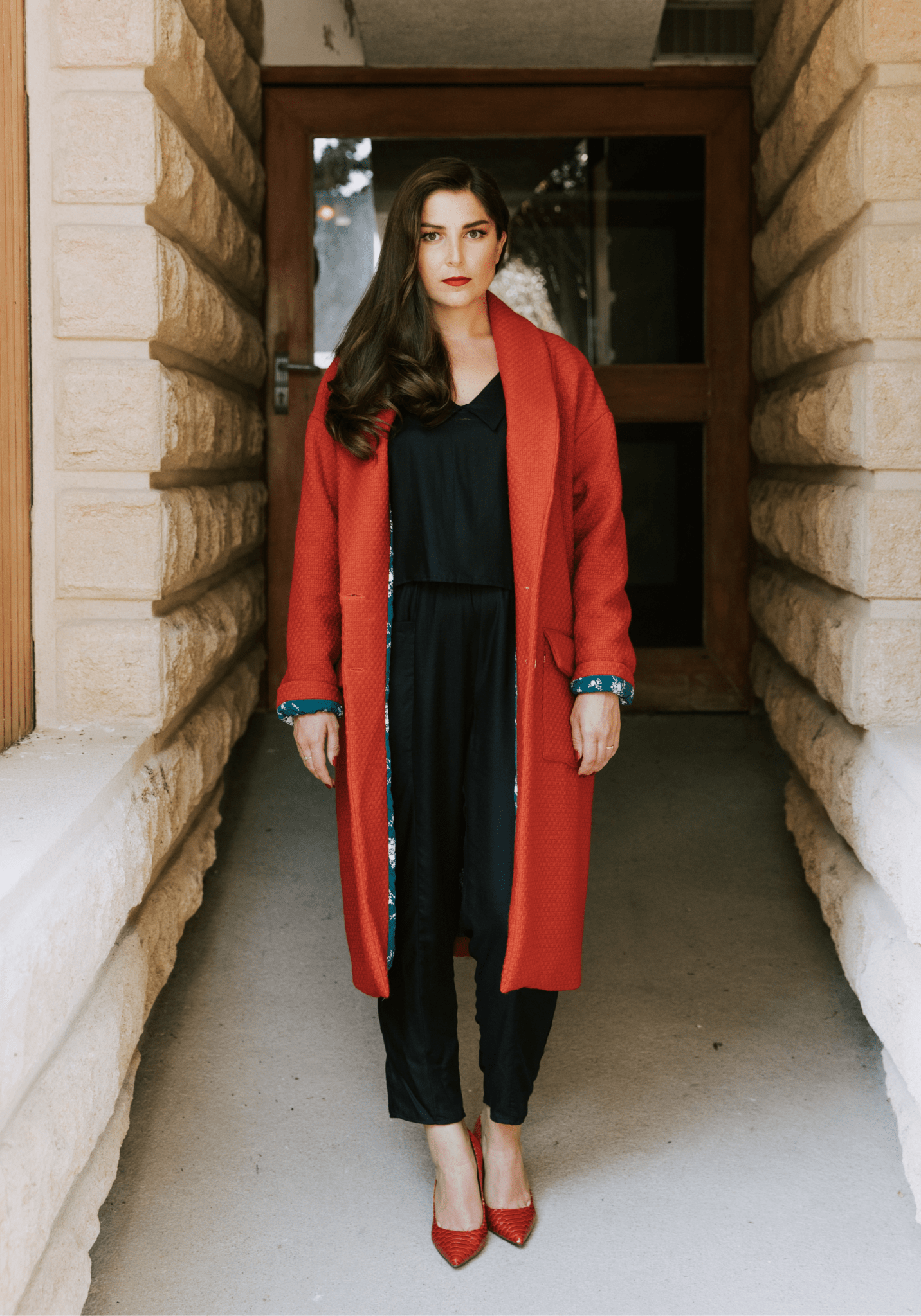 Patron couture manteau Pam / PDF (A4, A3, A0, US Letter) - Cadres, Calques par Taille, Vidéoprojection - Maison Fauve