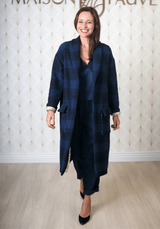 Patron couture manteau Pam / PDF (A4, A3, A0, US Letter) - Cadres, Calques par Taille, Vidéoprojection - Maison Fauve