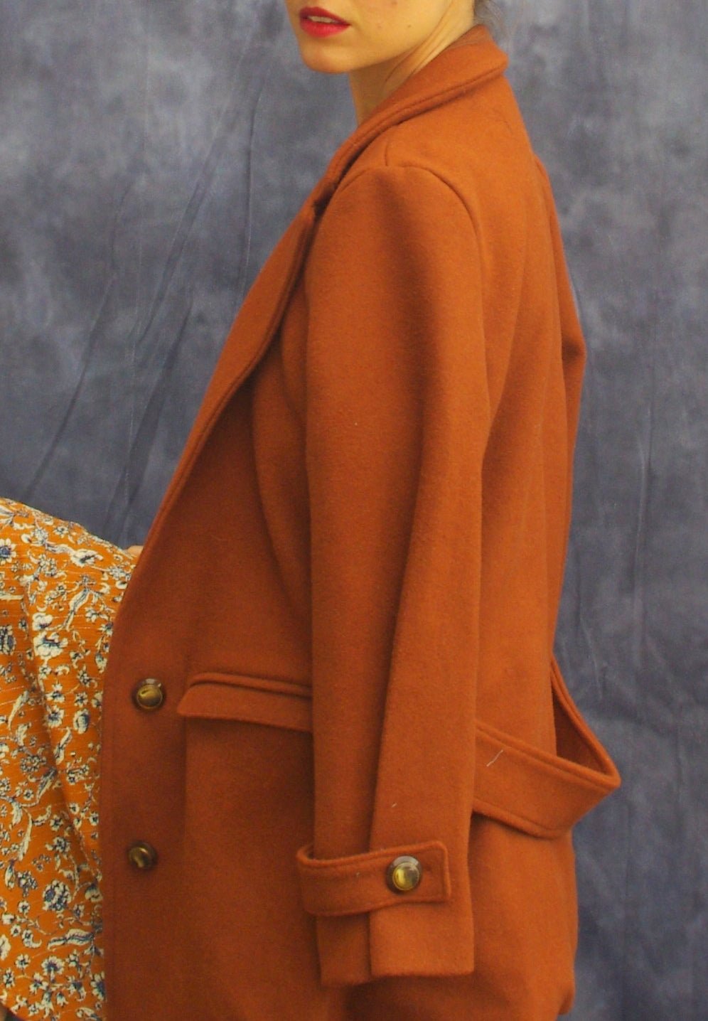Patron couture manteau Ray / PDF (A4, A3, A0, US Letter) – Tailles 34 à 56 – Cadres, Calques par Taille, Vidéoprojection - Maison Fauve