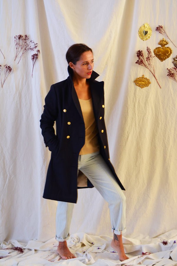 Patron couture manteau, veste Tsar / PDF (A4, A3, A0, US Letter) - Cadres, Calques par Taille, Vidéoprojection - Maison Fauve