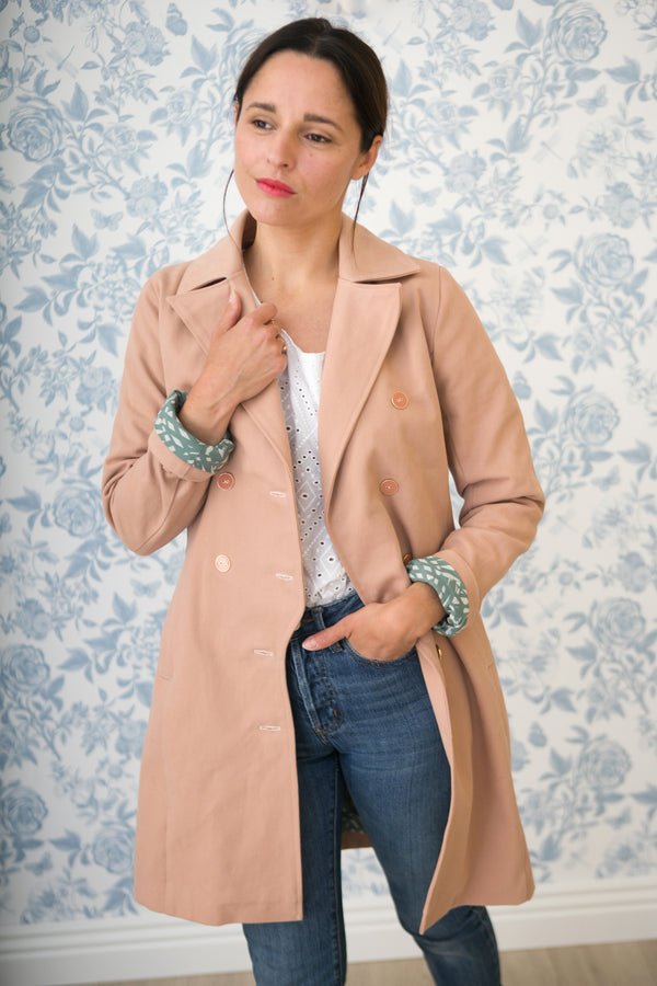 Patron couture manteau, veste Tsar / PDF (A4, A3, A0, US Letter) - Cadres, Calques par Taille, Vidéoprojection - Maison Fauve