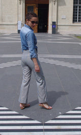 Patron couture pantalon à pont Embrun / PDF (A4, A3, A0, US Letter) - Cadres, Calques par Taille, Vidéoprojection - Maison Fauve
