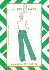 Patron couture pantalon Brooklyn / Patron pochette - Maison Fauve