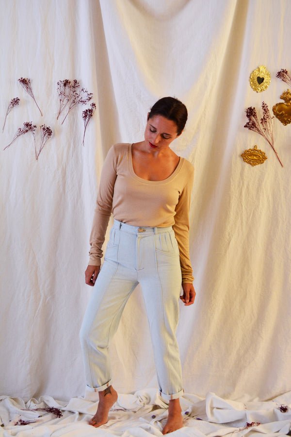 Patron couture pantalon, jean Hussard / PDF (A4, A3, A0, US Letter) - Cadres, Calques par Taille, Vidéoprojection - Maison Fauve