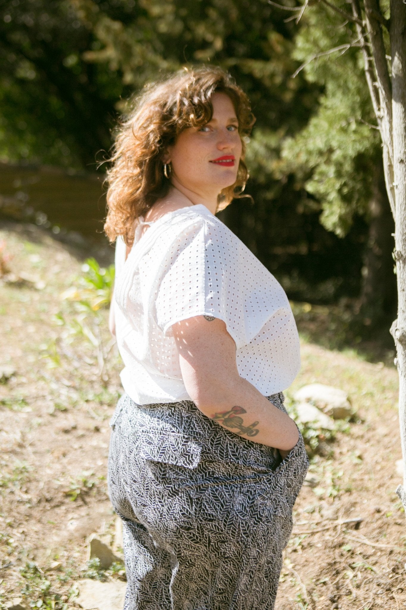 Patron couture pantalon, short Bélem / PDF (A4, A3, A0, US Letter) - Cadres, Calques par Taille, Vidéoprojection - Maison Fauve