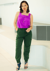 Patron couture pantalon Tremplin / PDF (A4, A3, A0, US Letter) - Cadres, Calques par Taille, Vidéoprojection - Maison Fauve