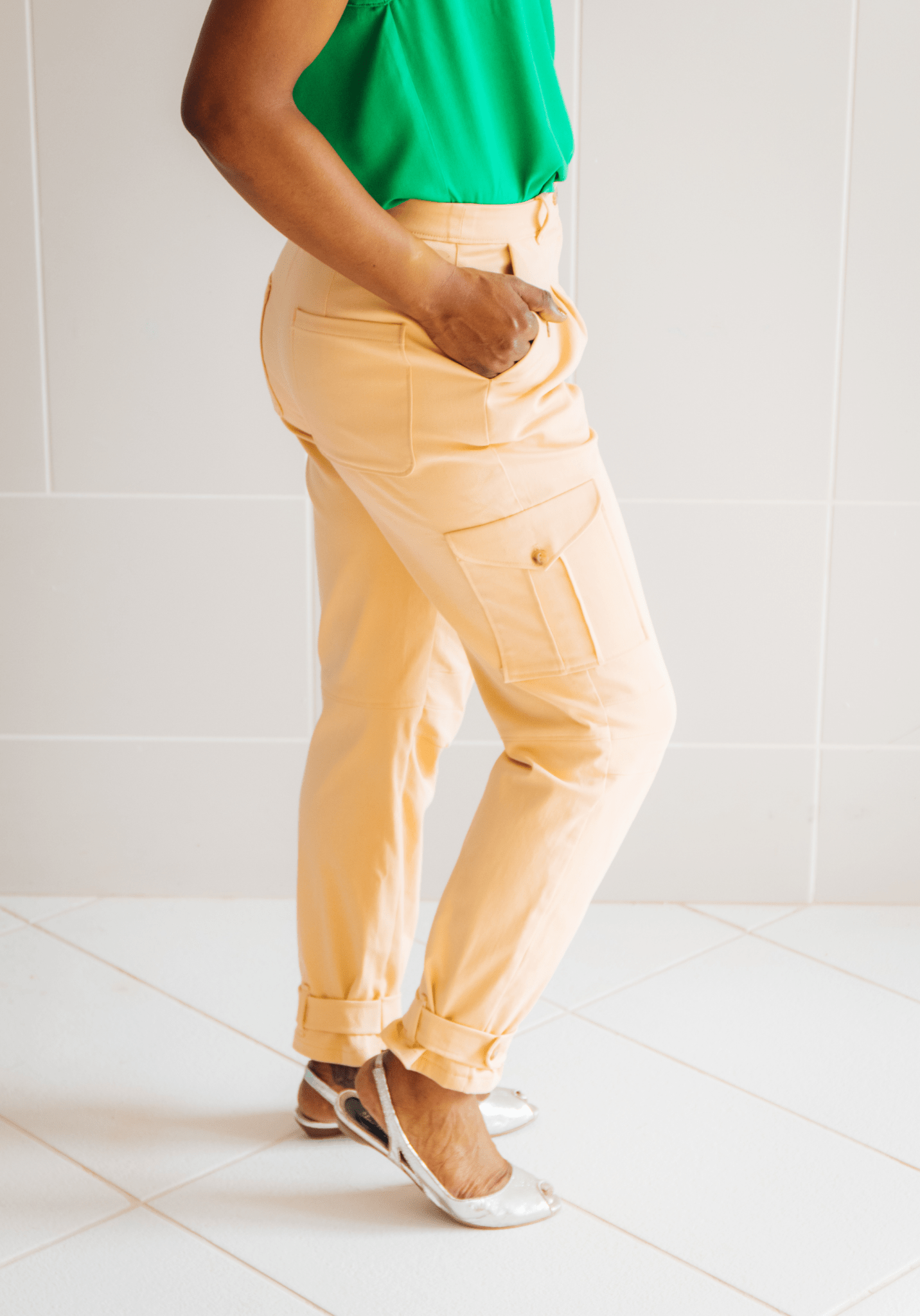 Patron couture pantalon Tremplin / PDF (A4, A3, A0, US Letter) - Cadres, Calques par Taille, Vidéoprojection - Maison Fauve