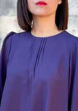 Patron couture PDF blouse Tilda et ses 5 options de col / PDF (A4, A3, A0, US Letter) - Cadres, Calques par Taille, Vidéoprojection - Maison Fauve