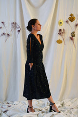 Patron couture robe portefeuille longue Tamara / PDF (A4, A3, A0, US Letter) – Tailles 34 à 56 – Cadres, Calques par Taille, Vidéoprojection - Maison Fauve