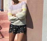 Patron couture short Pippa / PDF (A4, A3, A0, US Letter) - Cadres, Calques par Taille, Vidéoprojection - Maison Fauve