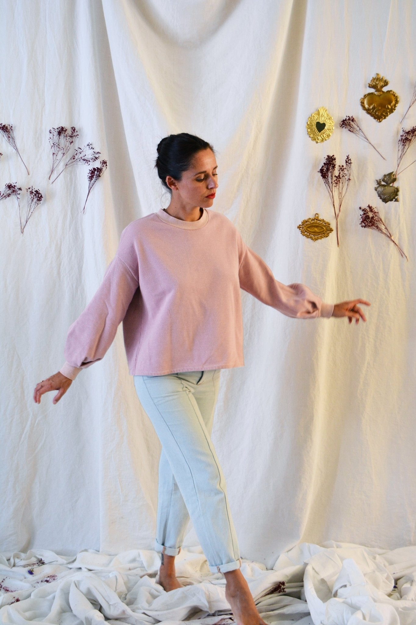 Patron couture sweat Granite / PDF (A4, A3, A0, US Letter) – Tailles 34 à 56 – Cadres, Calques par Taille, Vidéoprojection - Maison Fauve