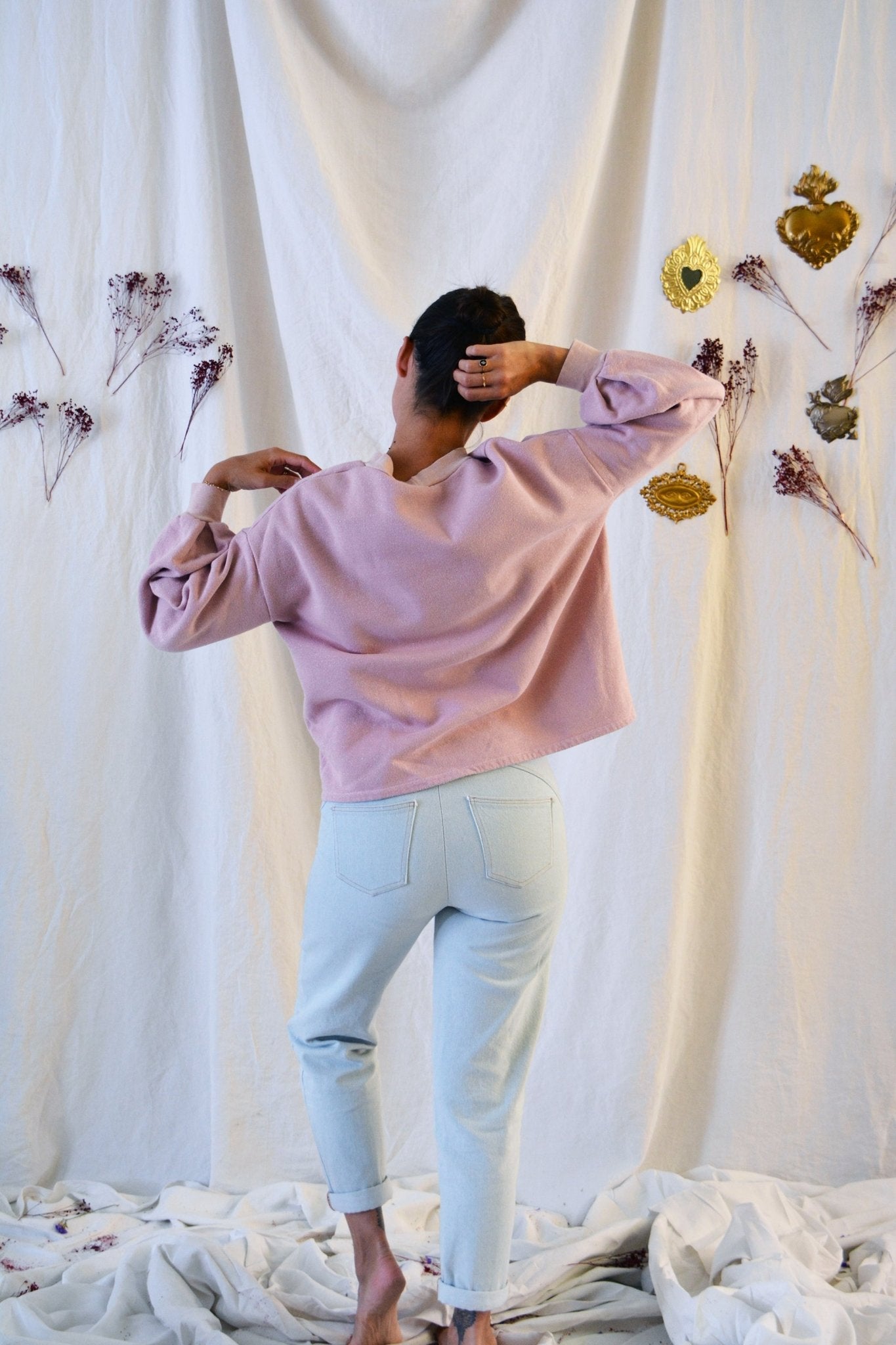 Patron couture sweat Granite / PDF (A4, A3, A0, US Letter) – Tailles 34 à 56 – Cadres, Calques par Taille, Vidéoprojection - Maison Fauve