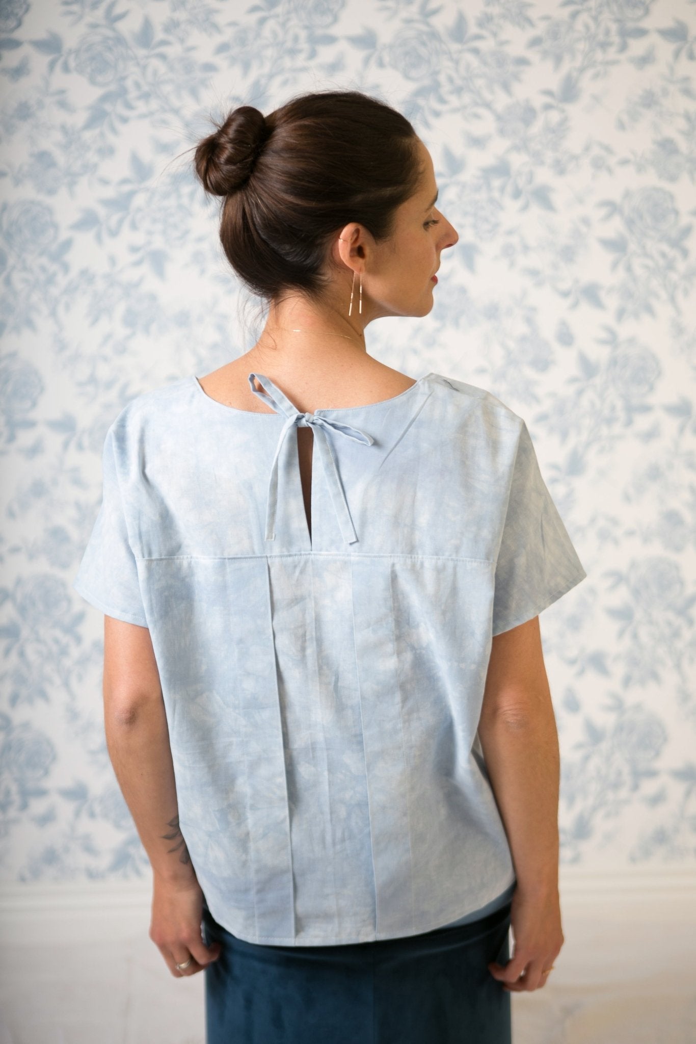 Patron couture top Palma / PDF (A4, A3, A0, US Letter) - Cadres, Calques par Taille, Vidéoprojection - Maison Fauve