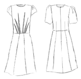 Patron robe, blouse Zénith / Patron pochette - Maison Fauve