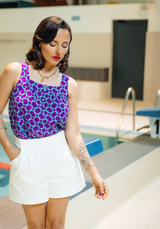 Patron couture short Grand Bain / PDF (A4, A3, A0, US Letter) - Cadres, Calques par Taille, Vidéoprojection