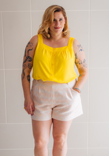 Grand Bain shorts sewing pattern / Pocket pattern