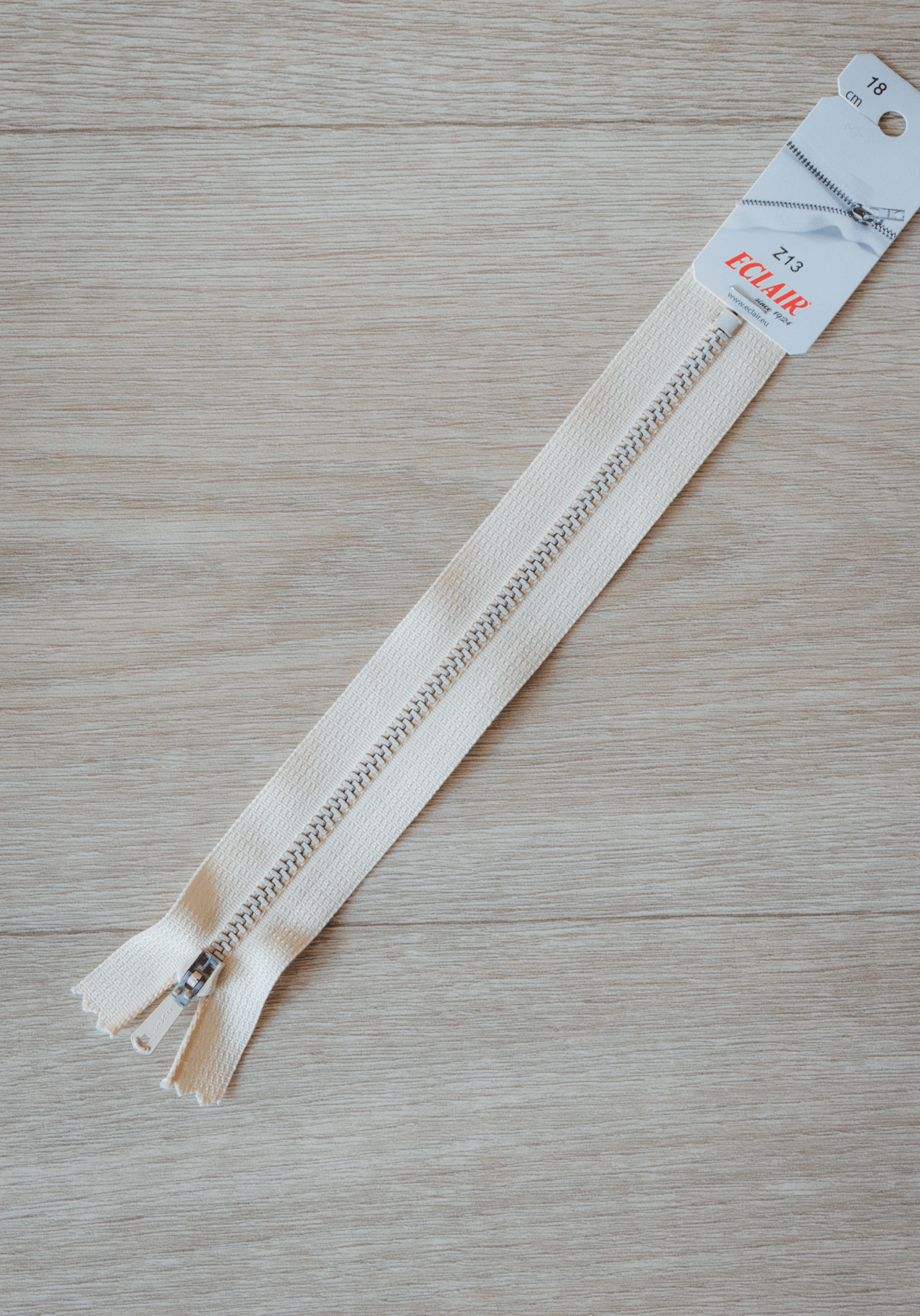 Zip braguette 18 cm pour pantalon et jean femme - Maison Fauve