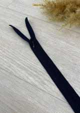 Invisible zip 40 cm - Several colors