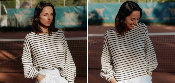 Tendance sport chic : mon pull Granite en crochet