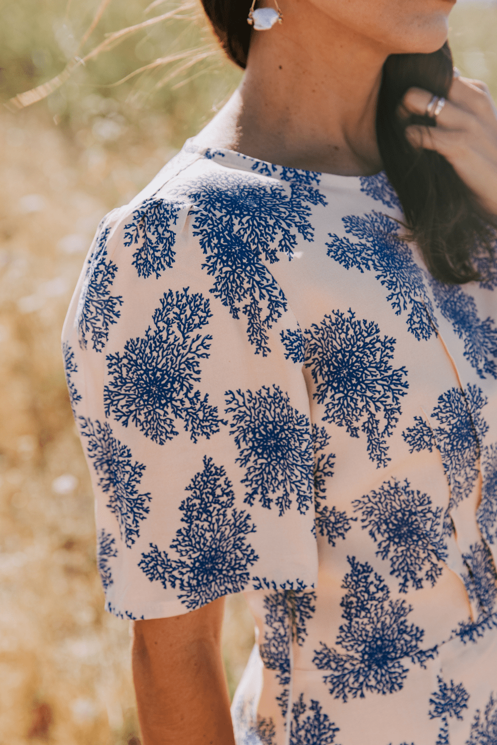 Inspiration récifs, retour sur notre imprimé Corail Indigo - Maison Fauve