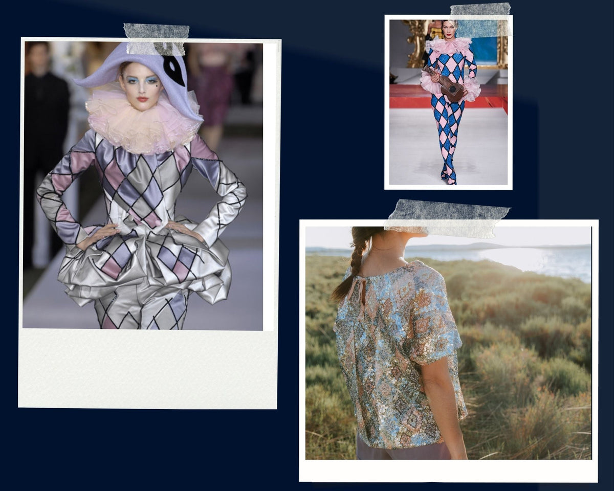 Sequin arlequin, l'inspiration Couture qui réveille l'allure ! - Maison Fauve