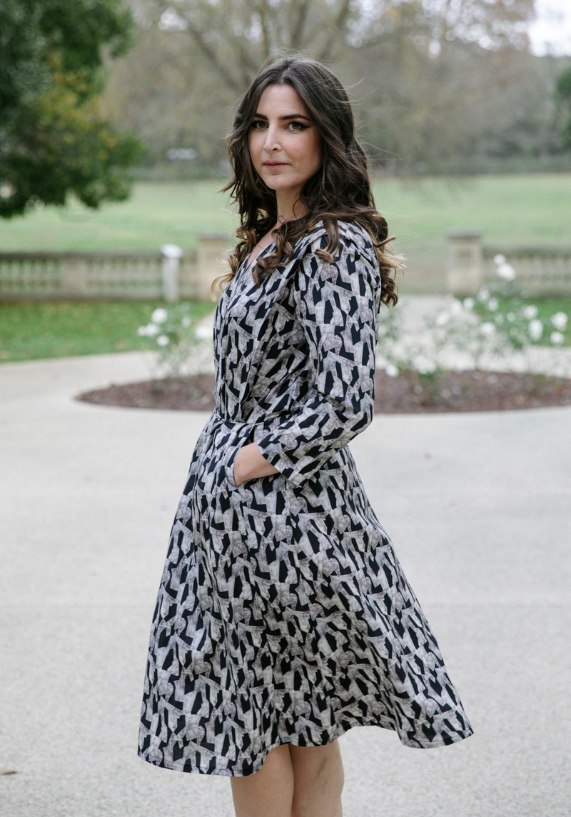 Tissu popeline de viscose imprimée Pietra - Plusieurs coloris