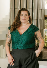 Tissu dentelle florale Daphné - Plusieurs coloris