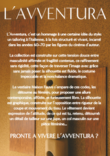 Le Lookbook de la collection L'AVVENTURA
