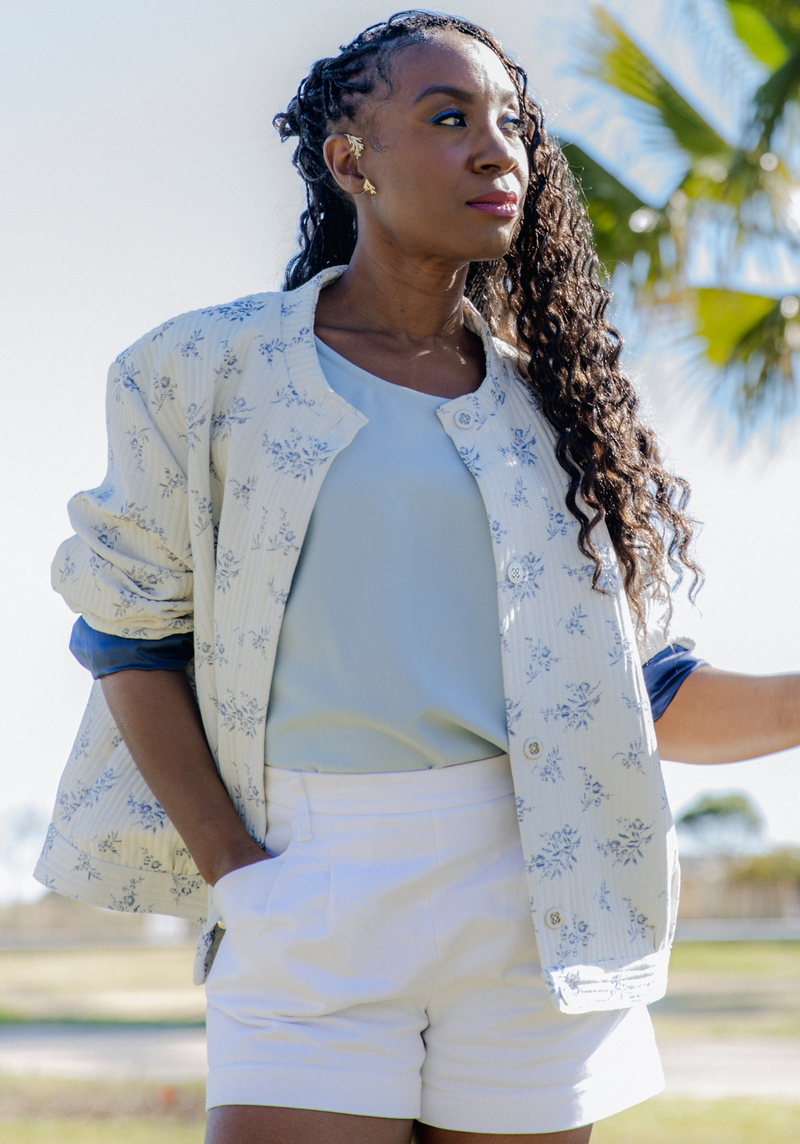 Dandelion jacket sewing pattern / Pouch pattern