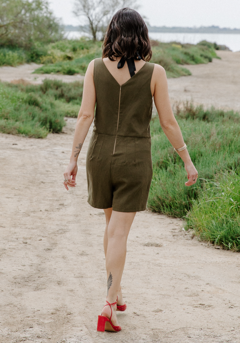 Patron couture combishort, robe Cosmopolitan Patron pochette