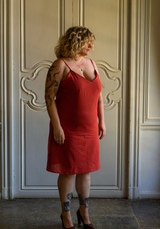 Sewing pattern camisole, Blush dress base / PDF (A4, A3, A0, US Letter) - Frames, Layers by Size, Video projection