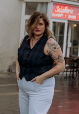 Free PDF Pattern Pompom Suit Vest / PDF (A4, A3, A0, US Letter) - Frames, Layers by Size, Video Projection