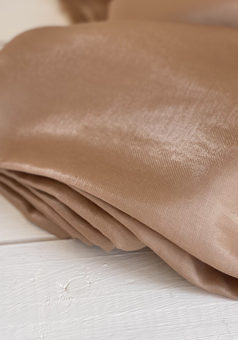 Tissu sergé lyocell lamé - 4 coloris