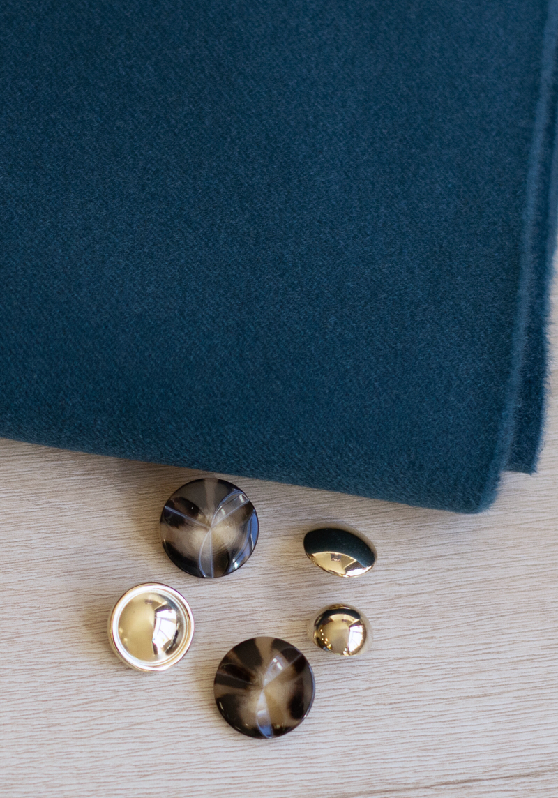 Drap de Laine & Cachemire Brossé Séparable