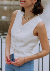 Free PDF Pattern Pompom Suit Vest / PDF (A4, A3, A0, US Letter) - Frames, Layers by Size, Video Projection