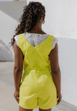 COUPON 125 CM - Tissu gabardine de coton - Sulfure