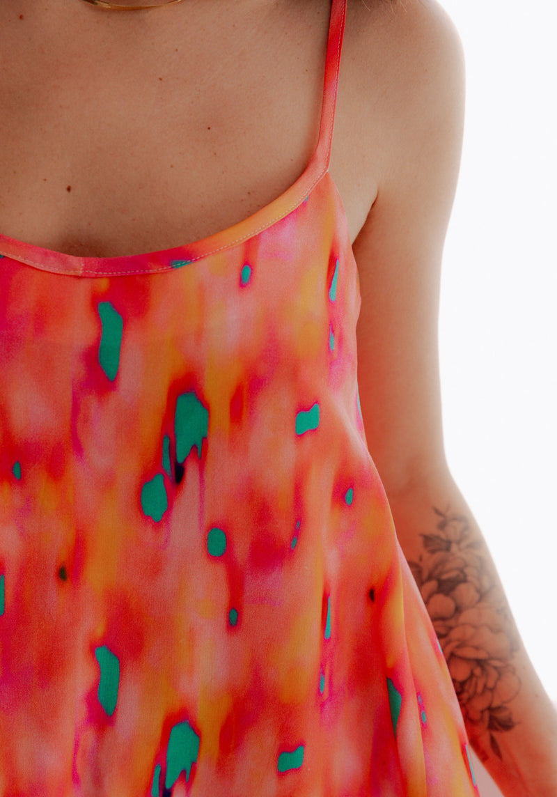 Tissu popeline de viscose imprimée Solaris - 5 coloris