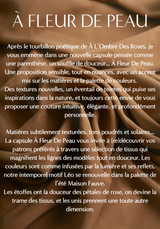 Le Lookbook de la capsule À FLEUR DE PEAU