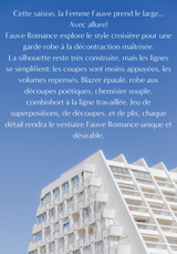 The Lookbook of the FAUVE ROMANCE collection