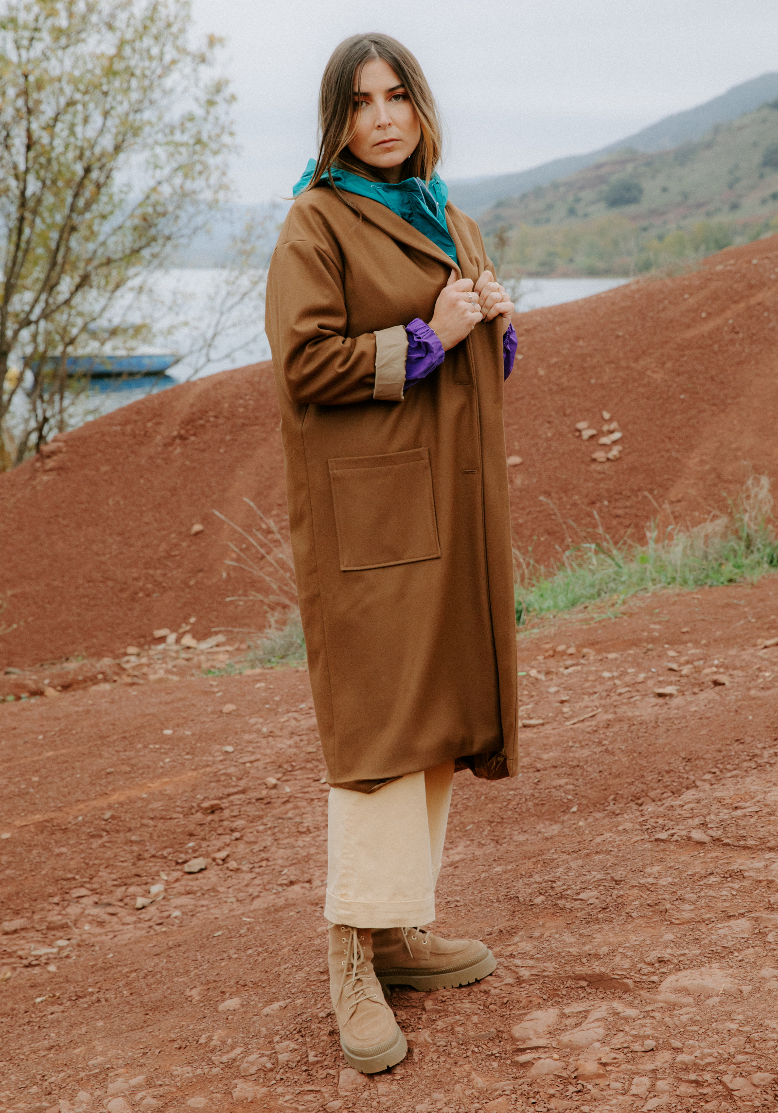 Pam coat pattern / Pouch pattern – Maison Fauve