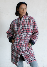 Marcello coat sewing pattern - Clutch pattern