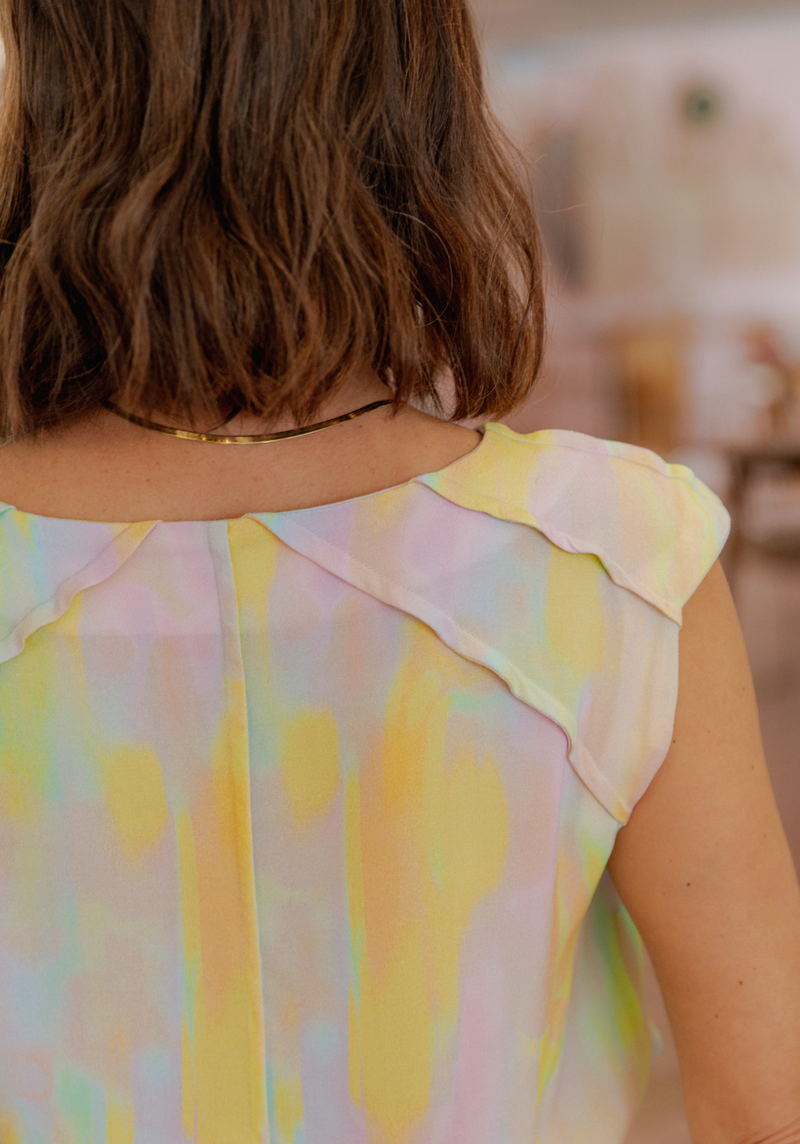 Daïquiri dress and blouse sewing pattern - Pouch pattern