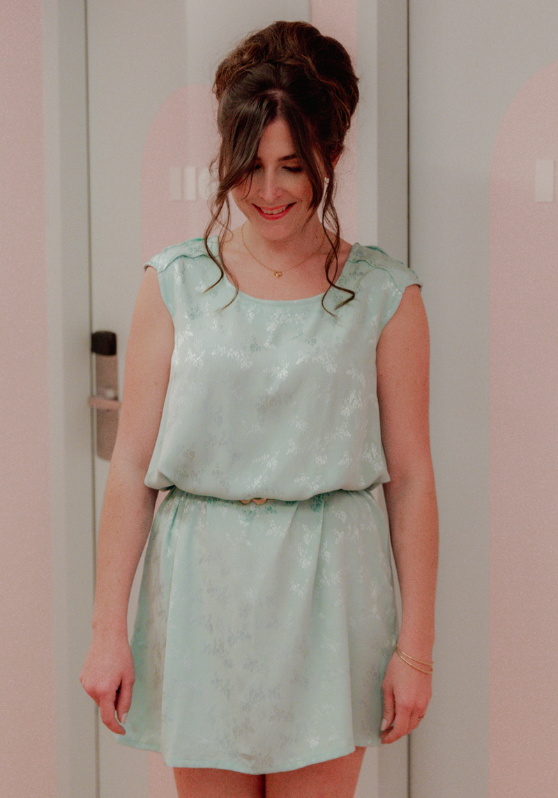 Daïquiri dress and blouse sewing pattern - Pouch pattern